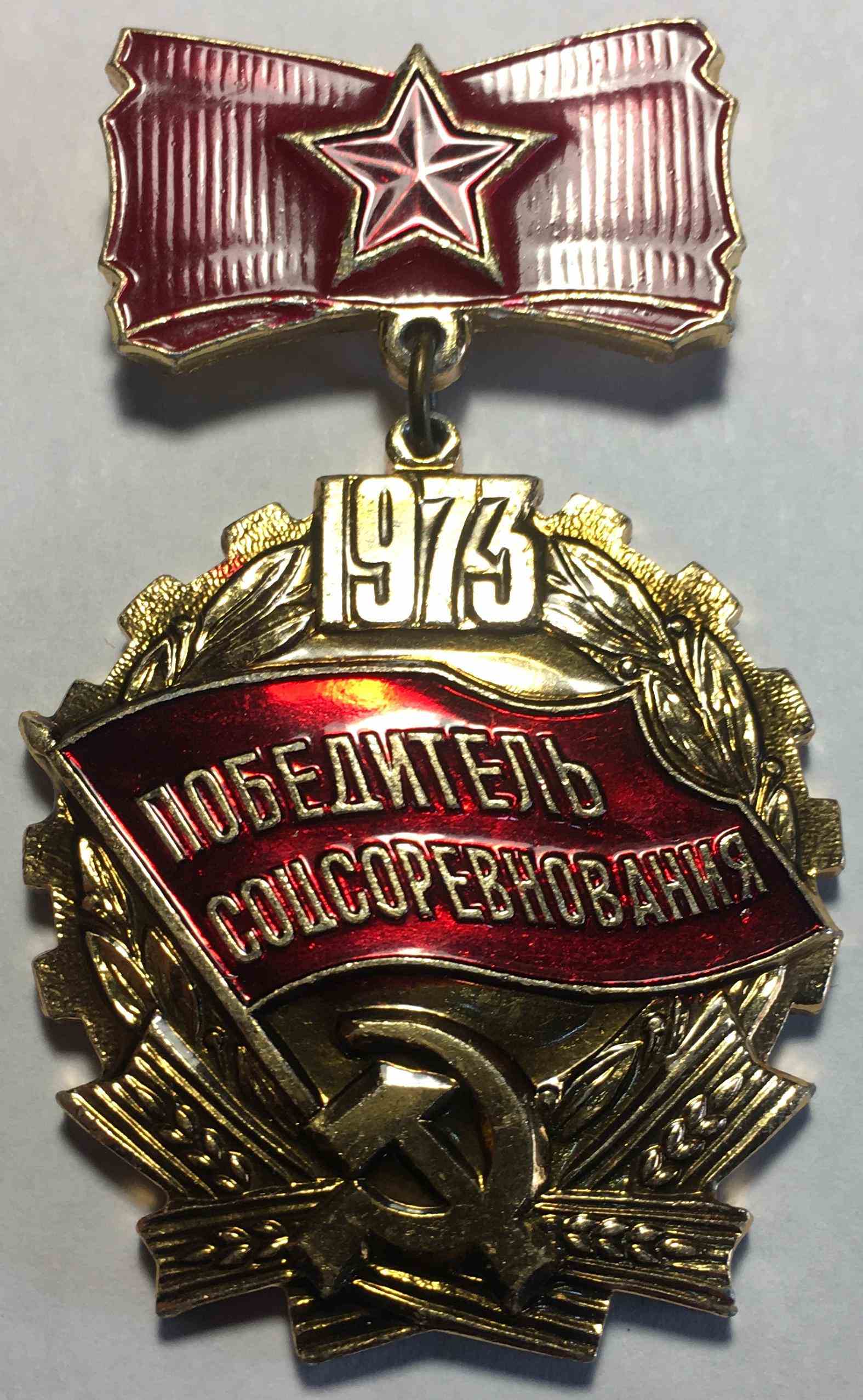 Медаль «Переможець соціалістичного змагання 1973 року»